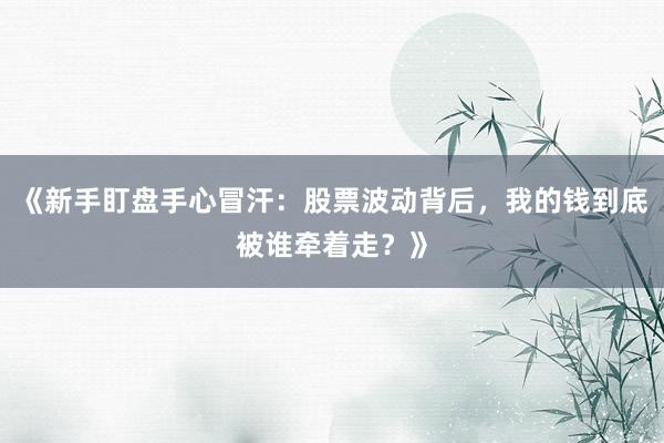 《新手盯盘手心冒汗：股票波动背后，我的钱到底被谁牵着走？》